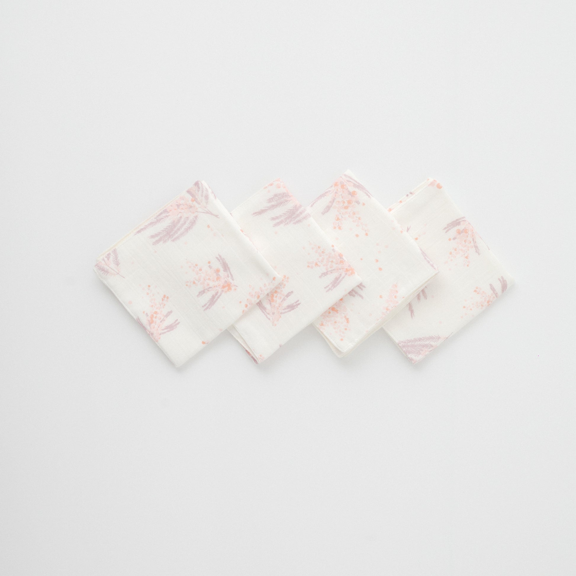 Zoey muslin napkins Muhly Grass Muslin Napkins (Set Of 4)