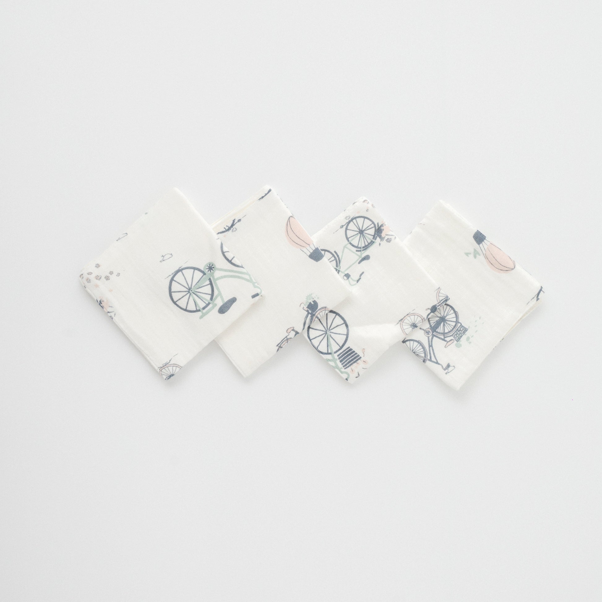 Zoey muslin napkins Riders Club Muslin Napkins (Set Of 4)