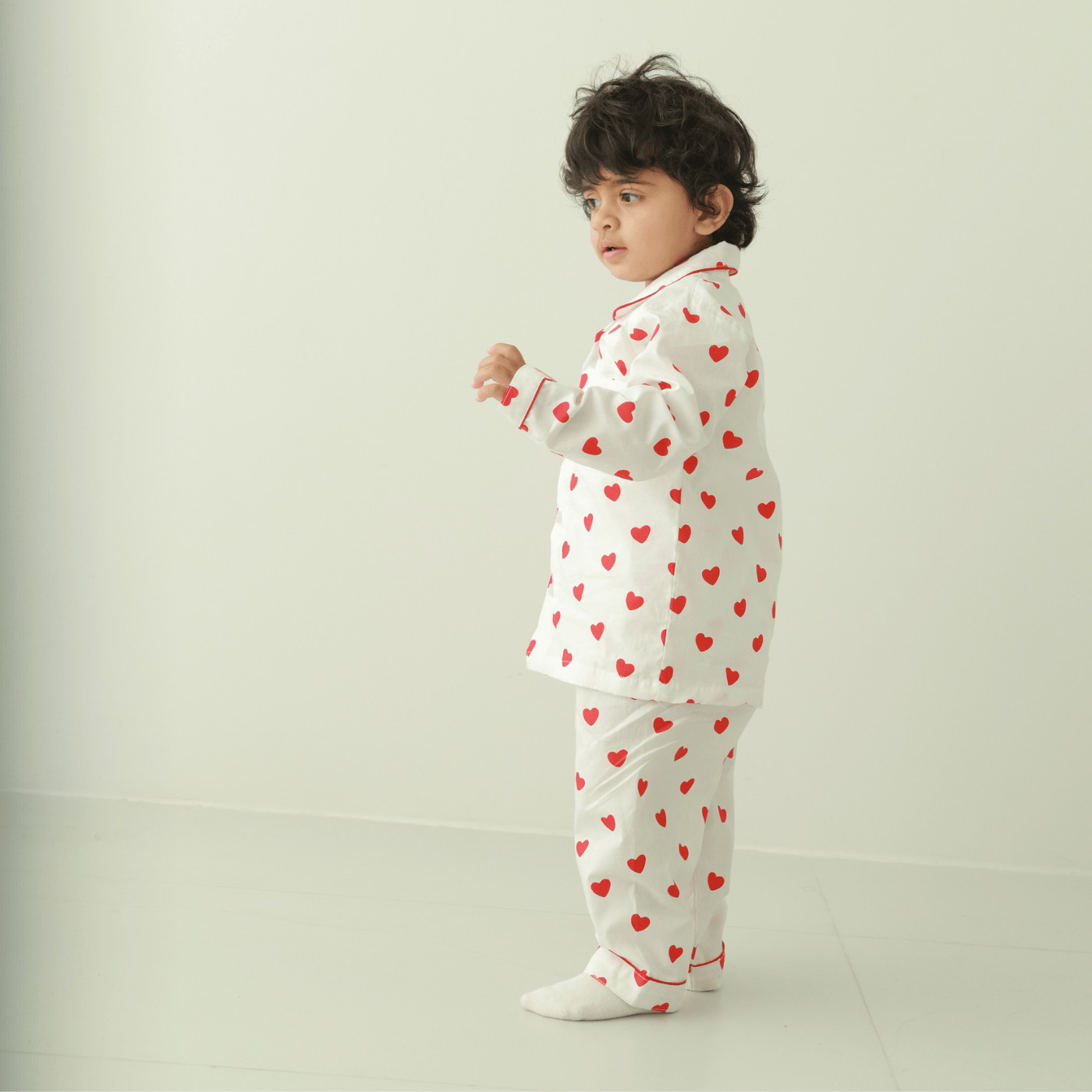 Zoey night suit I Love You Cotton Nightsuit (Valentine's Day Limited Edition)