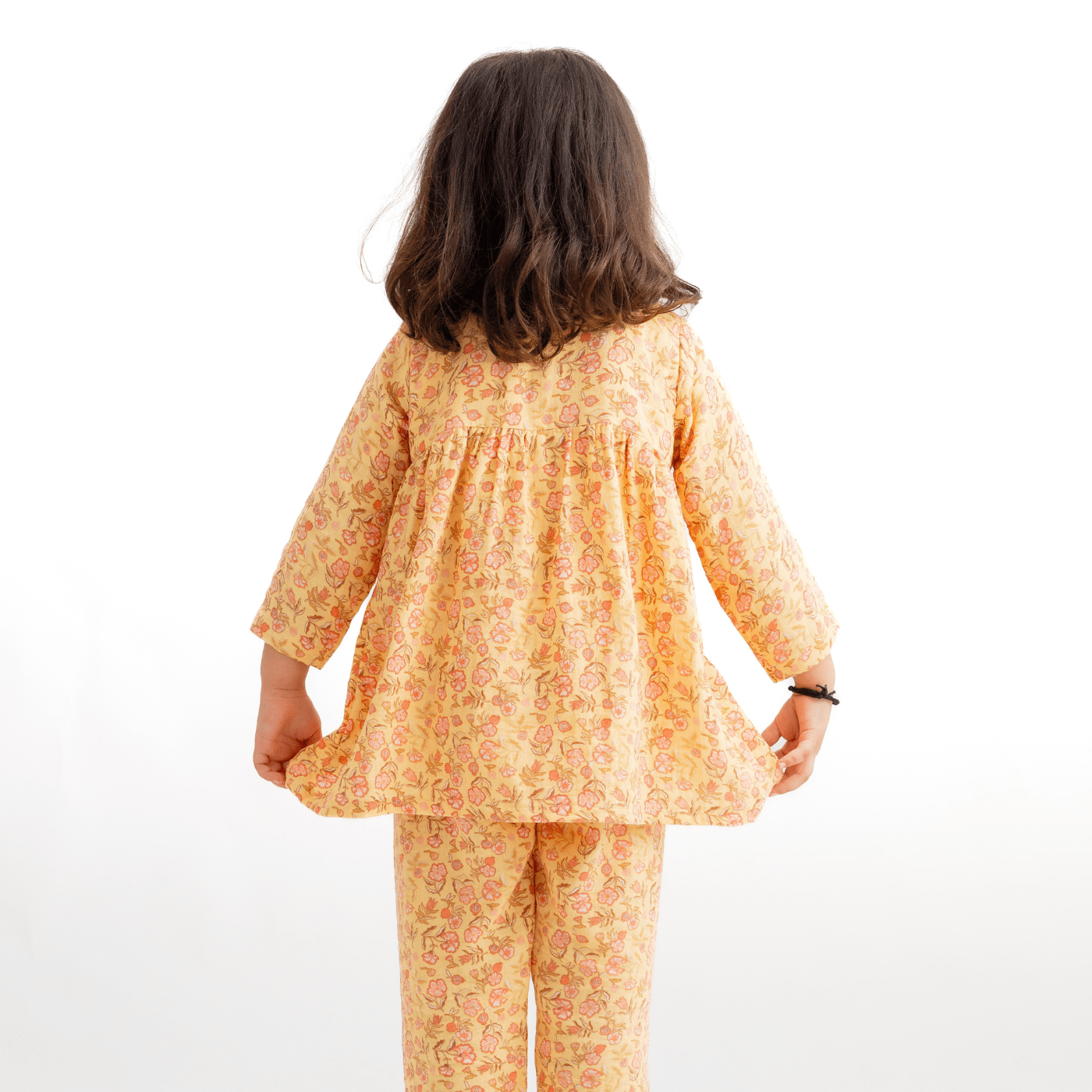 Zoey night suit Little Miss Marigold Muslin Girls Night Suit