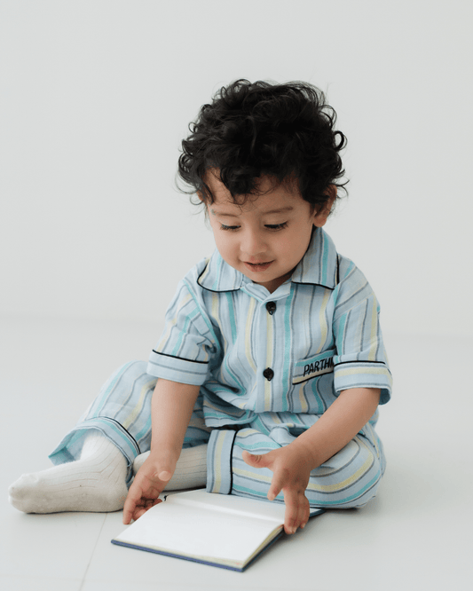 Zoey night suit The Cool Nap Club Muslin Nightsuit (Short Sleeves)