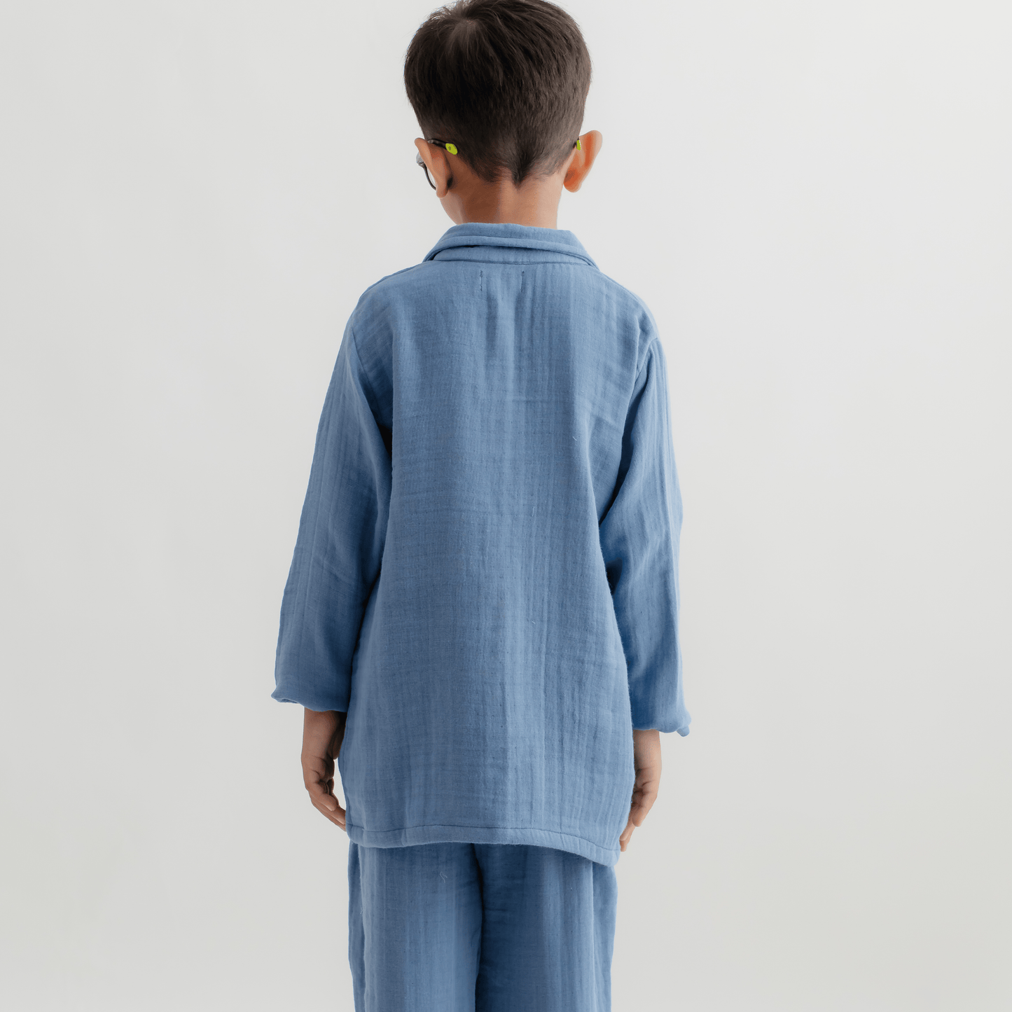 Zoey night suit Under the Sky Organic Muslin Nightsuit
