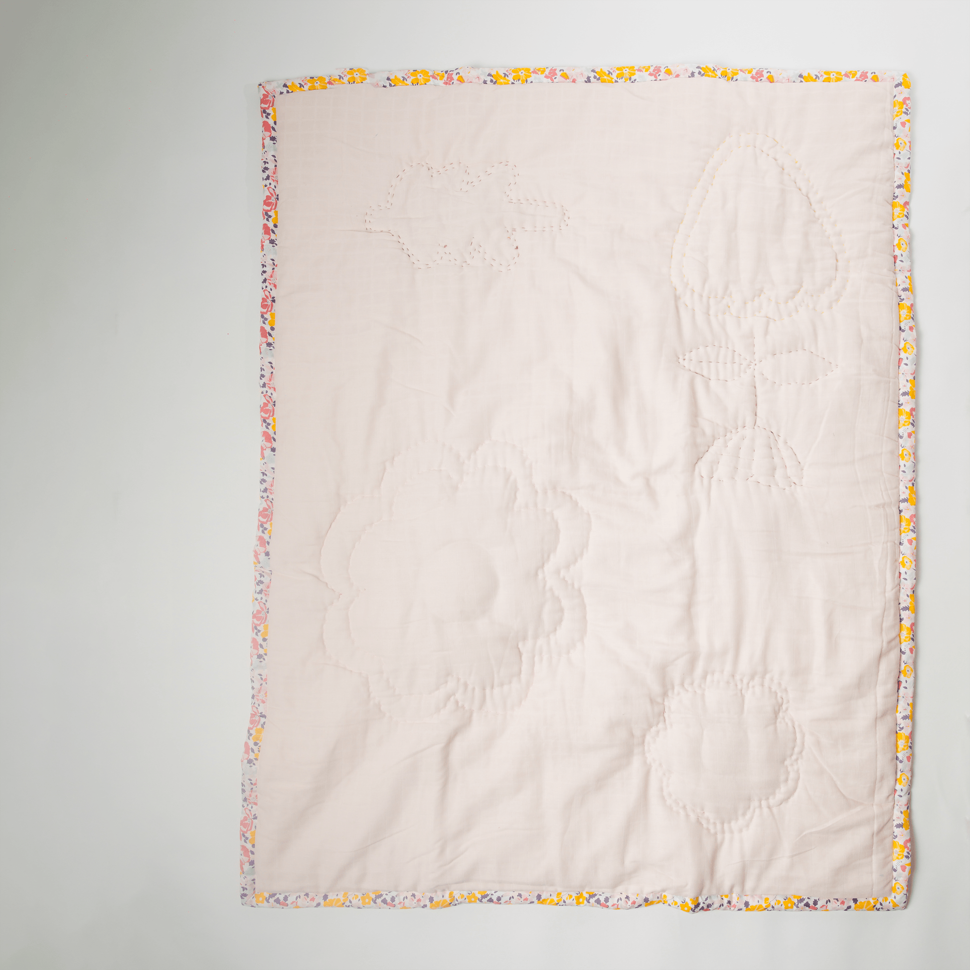 Zoey Quilt Bloom Your Own way Muslin Handmade Baby Quilt