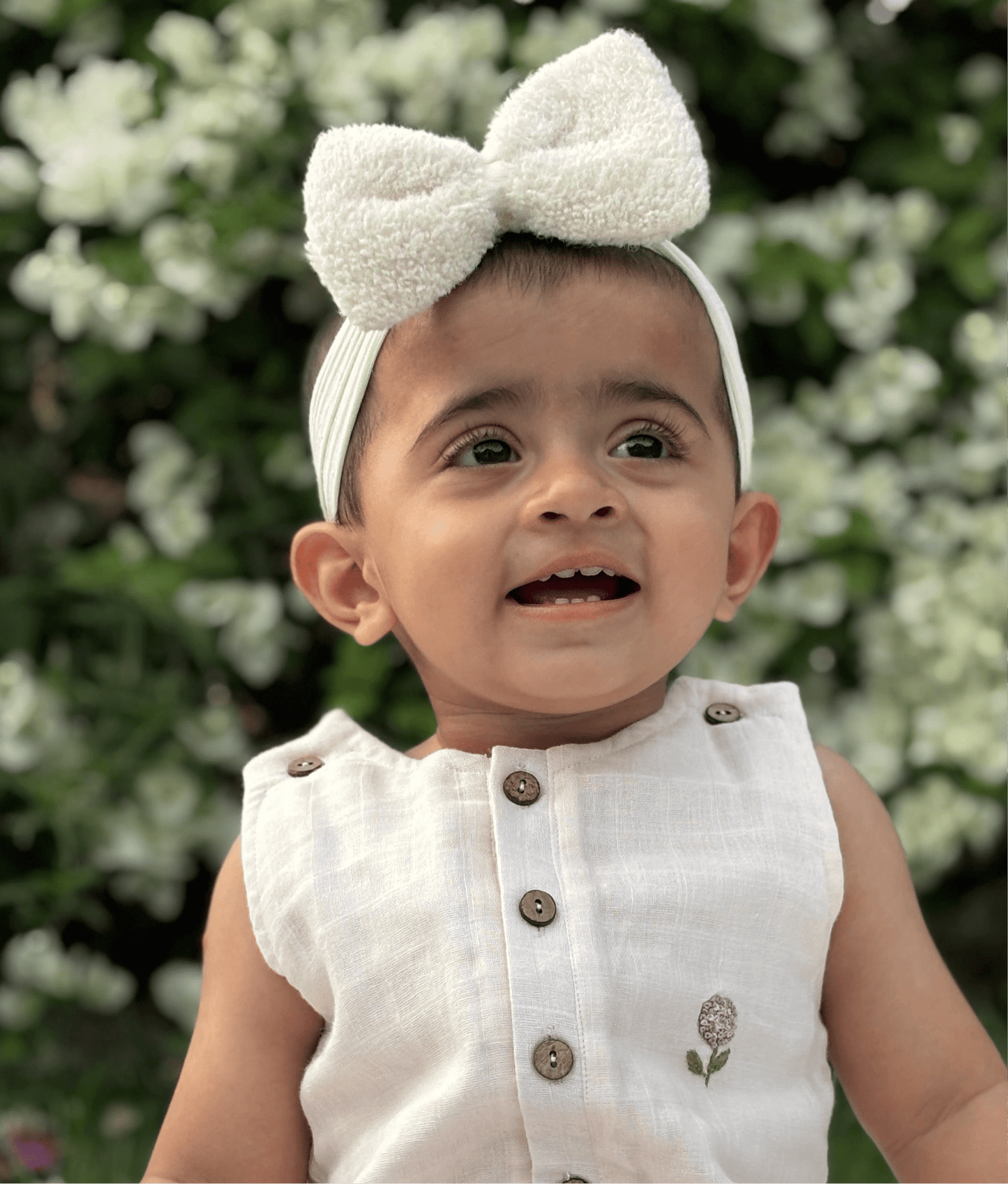 Zoey romper Delicate Dahlia Double Layer Muslin Romper/Jumpsuit/Playsuit