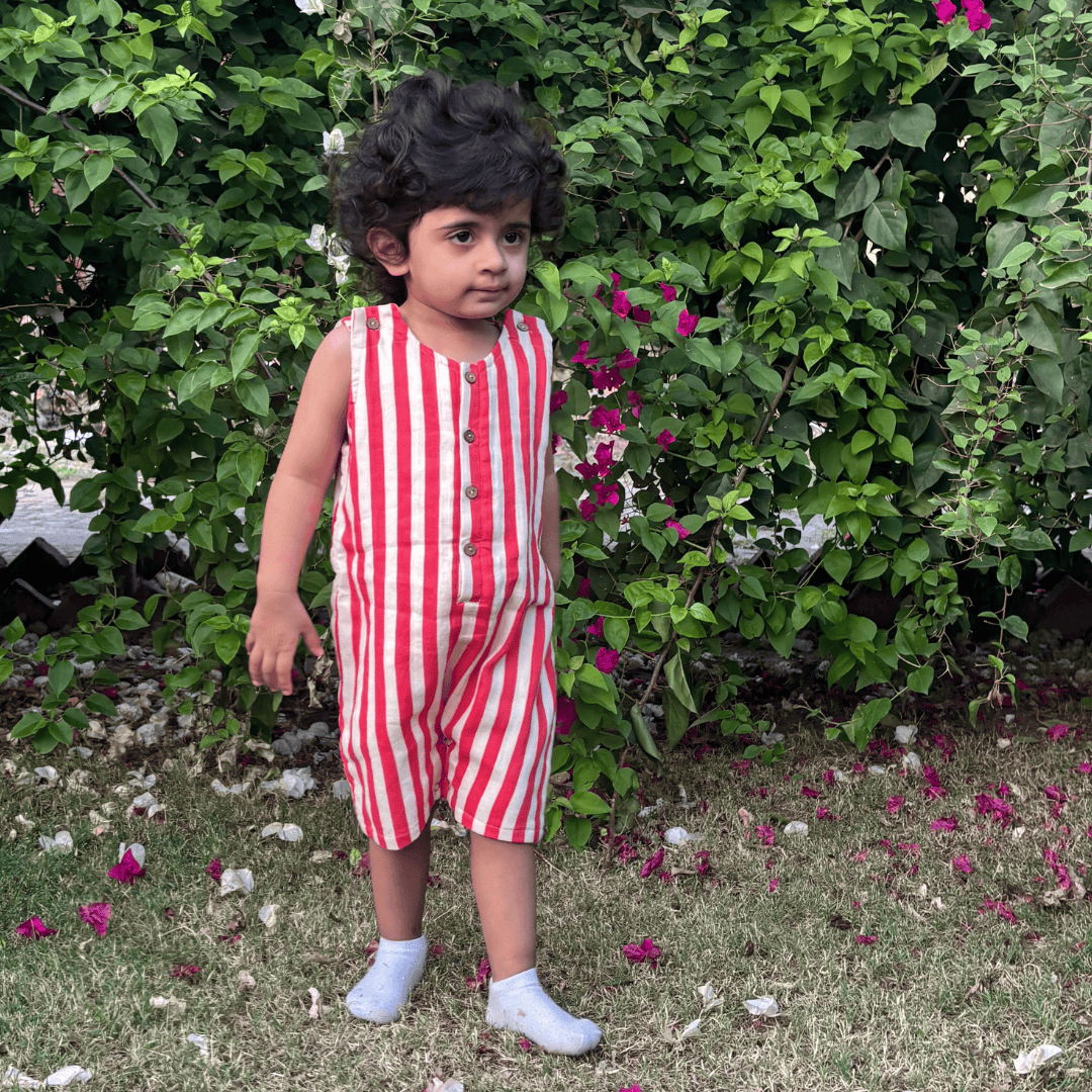 Zoey romper Lolly Pop - Double Layer Muslin Romper