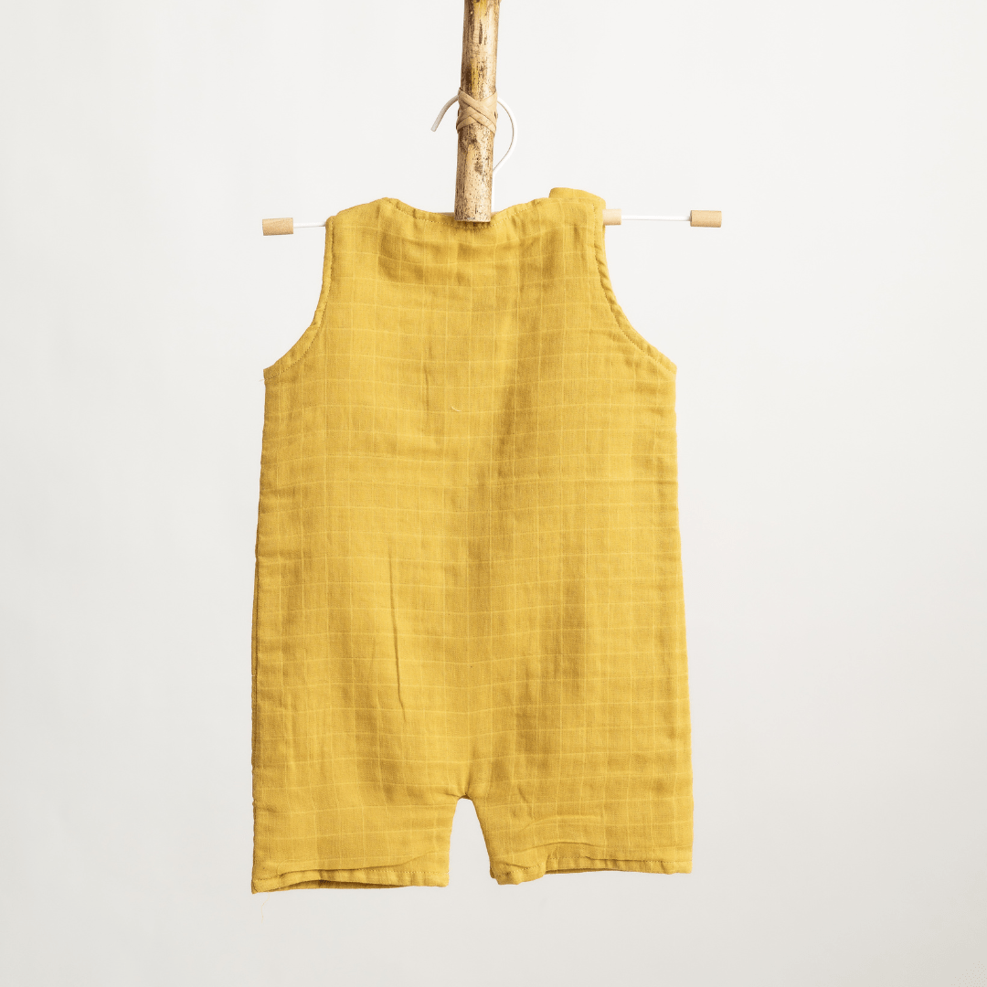 Zoey romper Mama Melon Double Layer Muslin Romper/Jumpsuit/Playsuit/Onesie