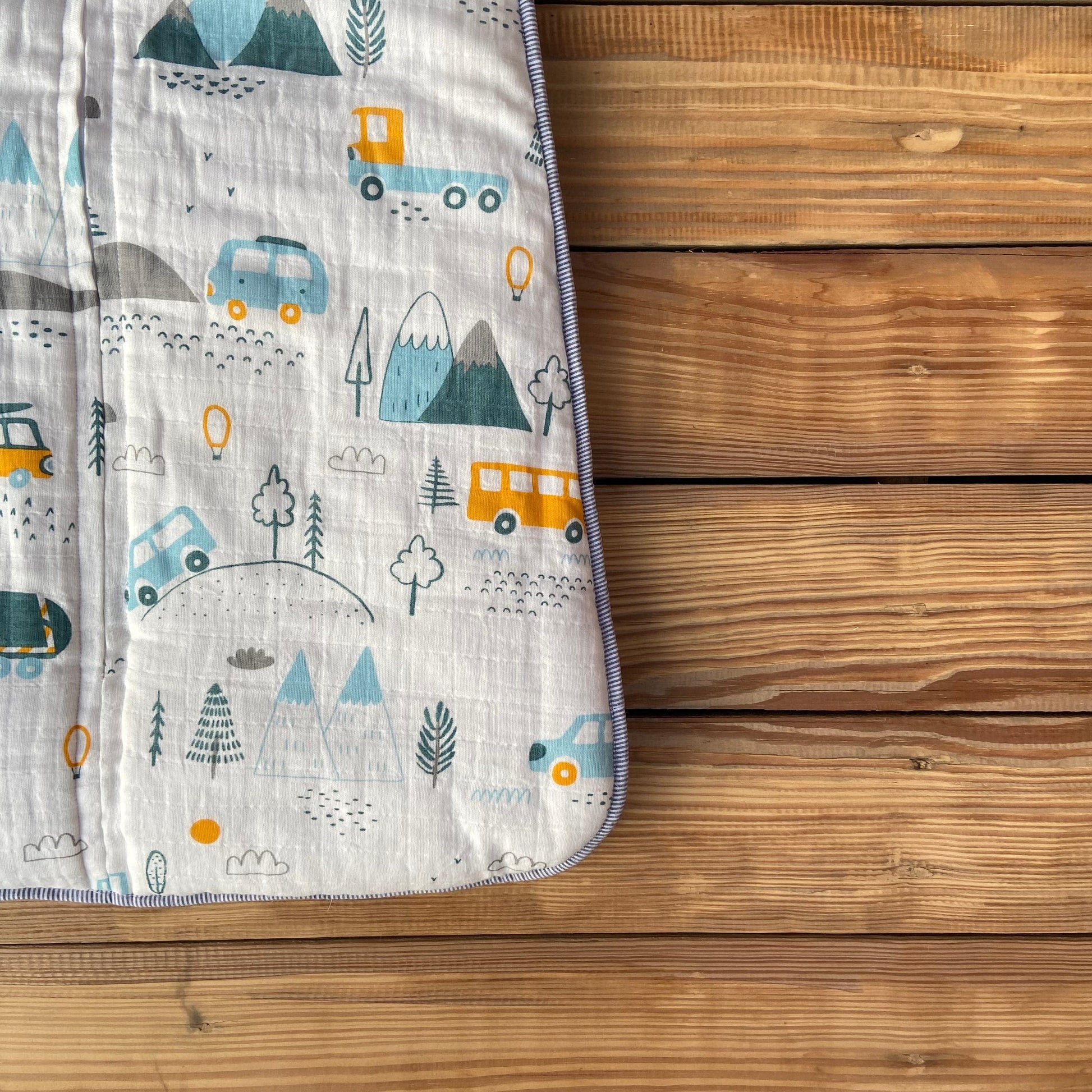 Zoey Sleeping Bag Little Camper Muslin Sleeping Bag (with filling)