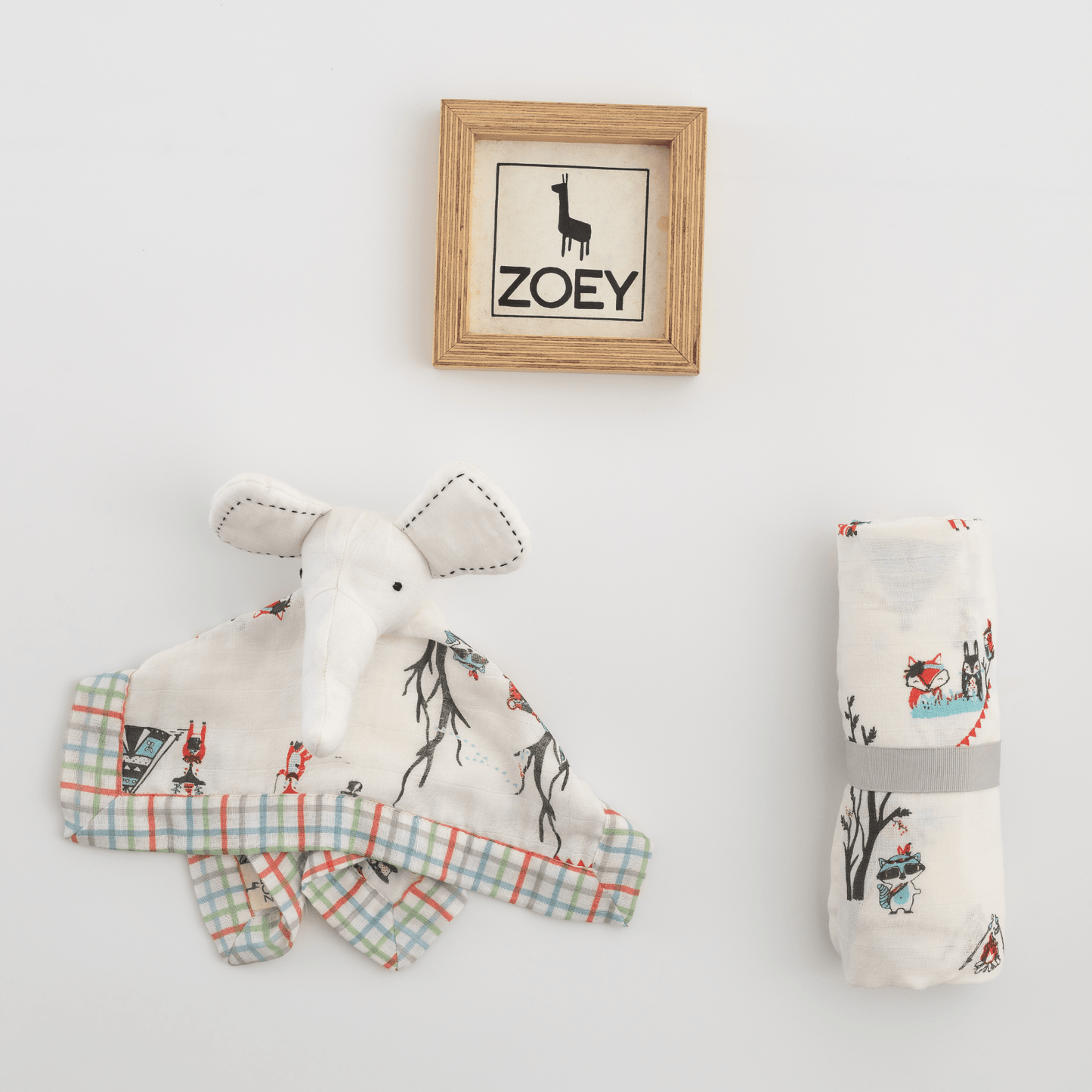 Zoey Swaddle Bohemian Chic Animal Organic Swaddle