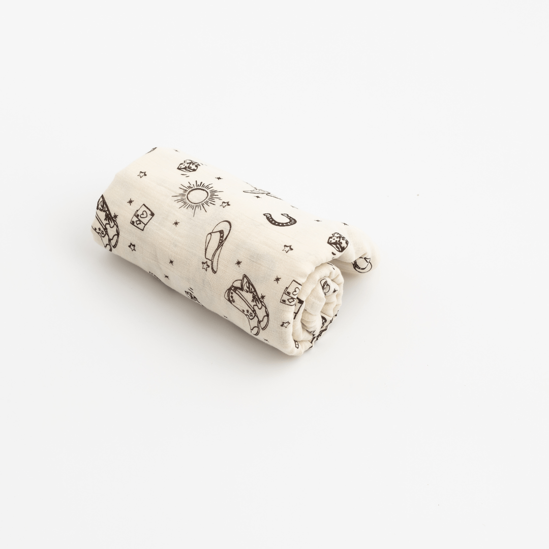 Zoey Swaddle Wild Wild West Organic Swaddle