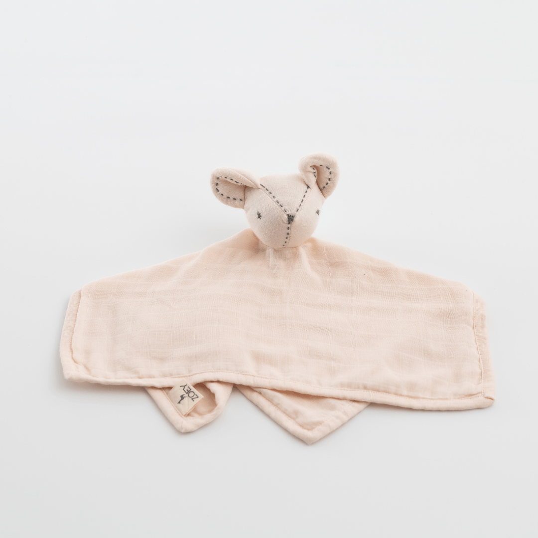 Zoey Swaddle Zoey Organic Muslin Swaddle + Comforter Combo (Blush Pink Colour)