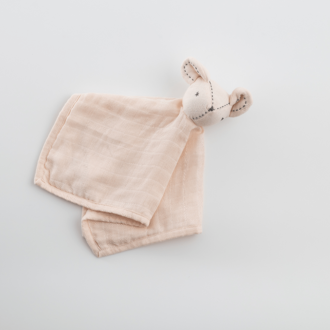 Zoey Swaddle Zoey Organic Muslin Swaddle + Comforter Combo (Blush Pink Colour)