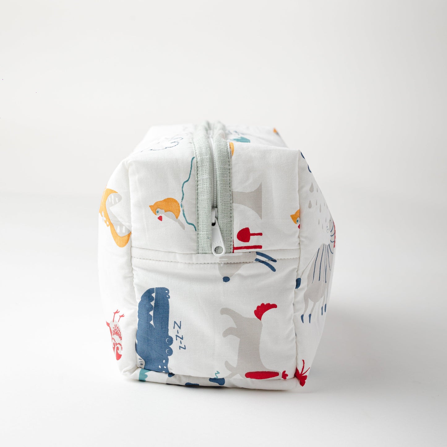 Zoey travel pouch Happy Animal Tribe Cotton Pouch